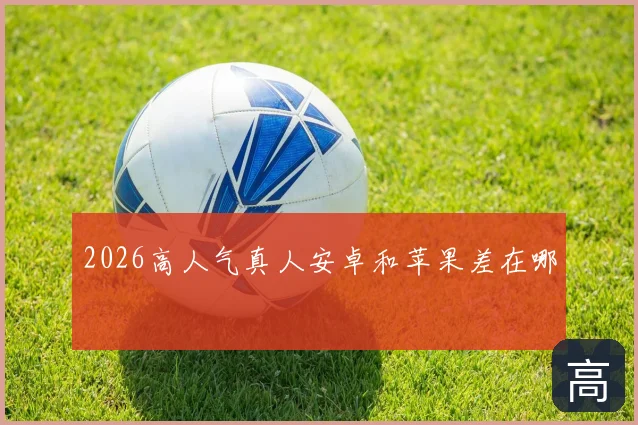 2026高人气真人安卓和苹果差在哪